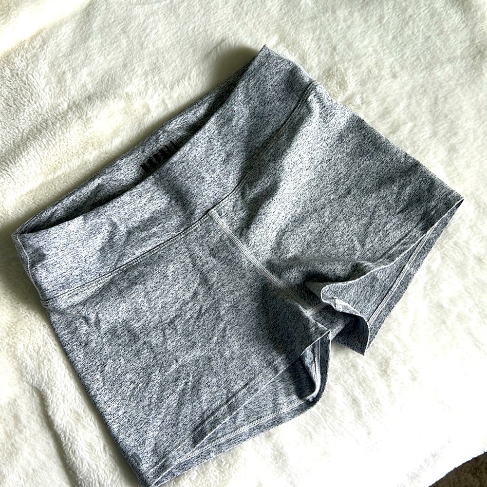 NOBULL medium light gray shorts